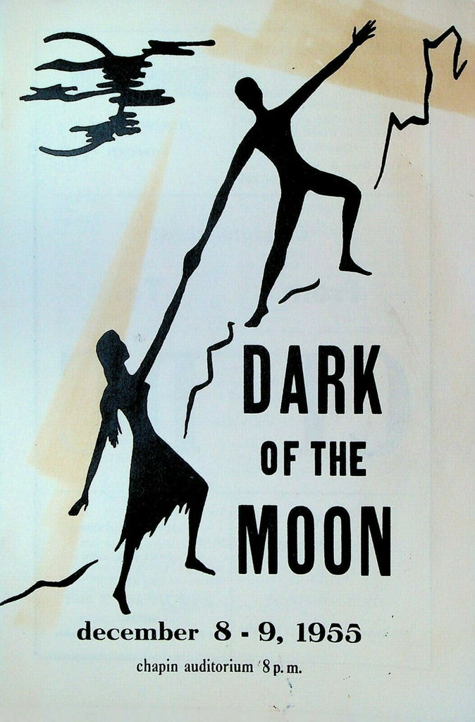 Dark of the Moon Program Mount Holyoke Dramatic Club December 1955