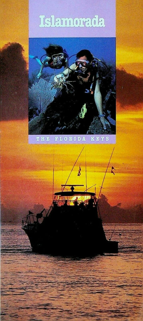 Islamorada The Florida Keys Brochure 1990s Sportfishing Capital of the World