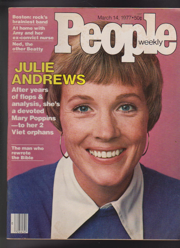 People Magazine Julie Andrews Ned Beatty Boston March 14 1977 Free S/H