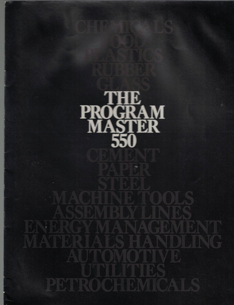 Texas Instruments- The Program Master 550 booklet TI Computing