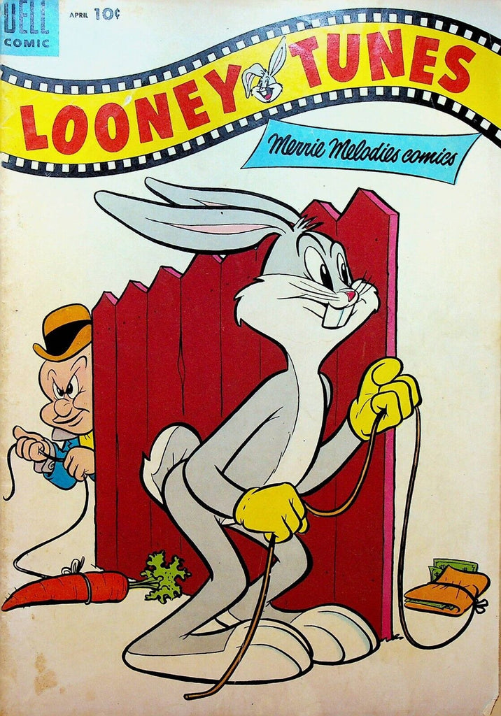 Looney Tunes 162 Dell Comics 1955 Bugs Bunny Elmer Fudd