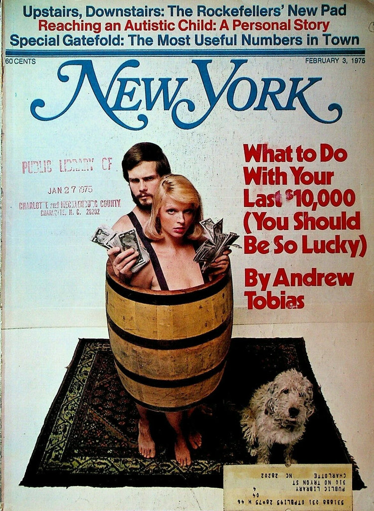 New York Magazine February 3 1975 Autism Richard Tucker Degas Rockefellers