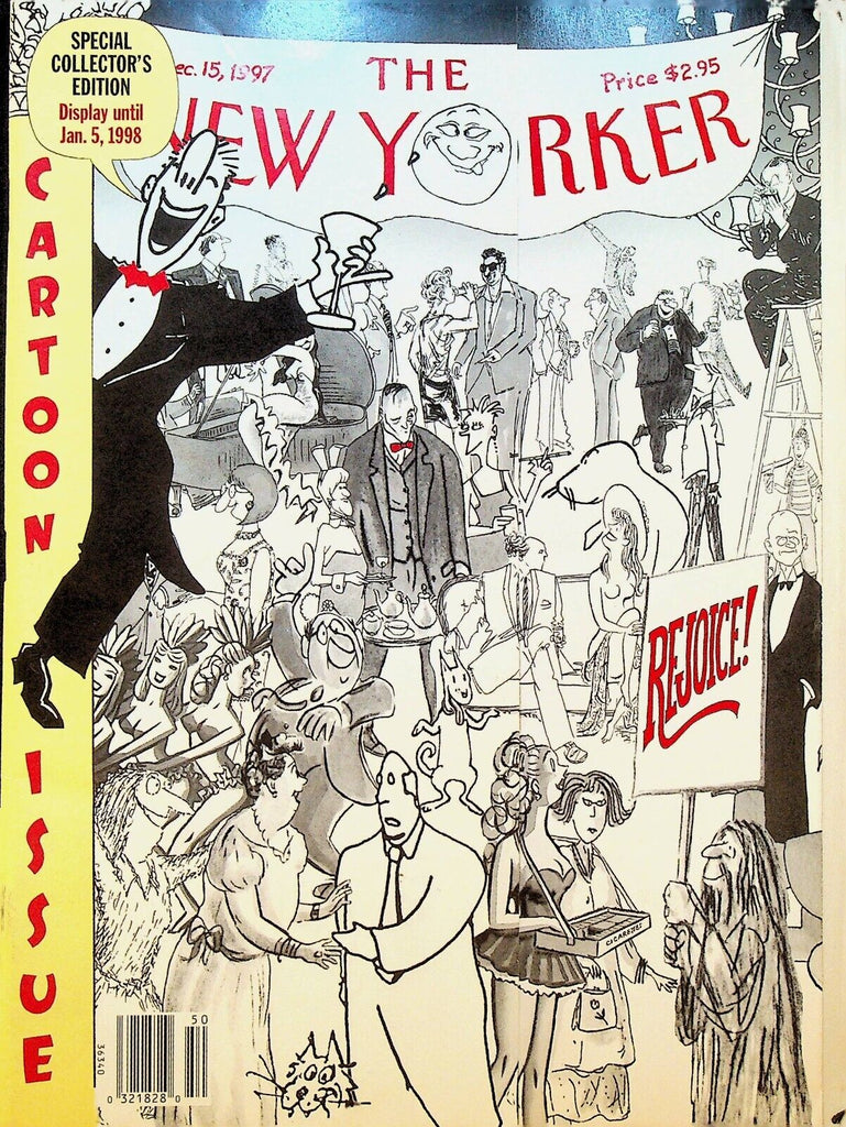 The New Yorker Magazine December 15 1997 Cartoon Issue Charles Addams