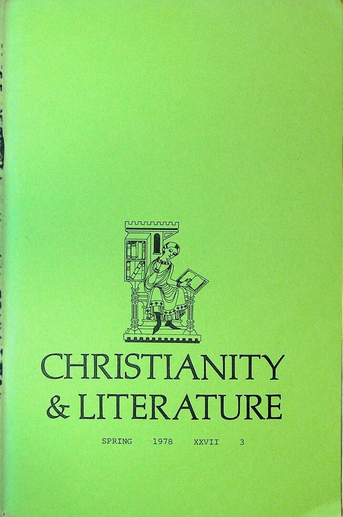 Christianity & Literature Spring 1978 John Milton Herman Melville
