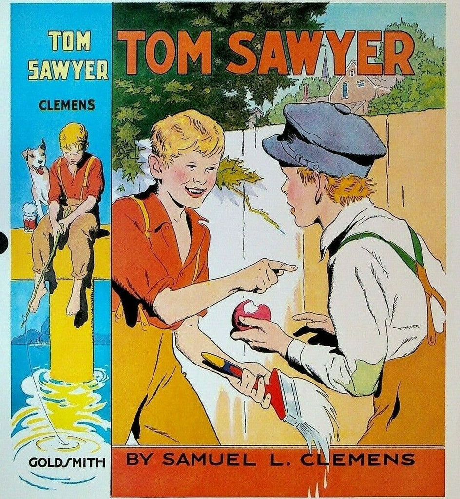 Goldsmith Publishing Children's Books 1939 Advertising List Tom Sawyer