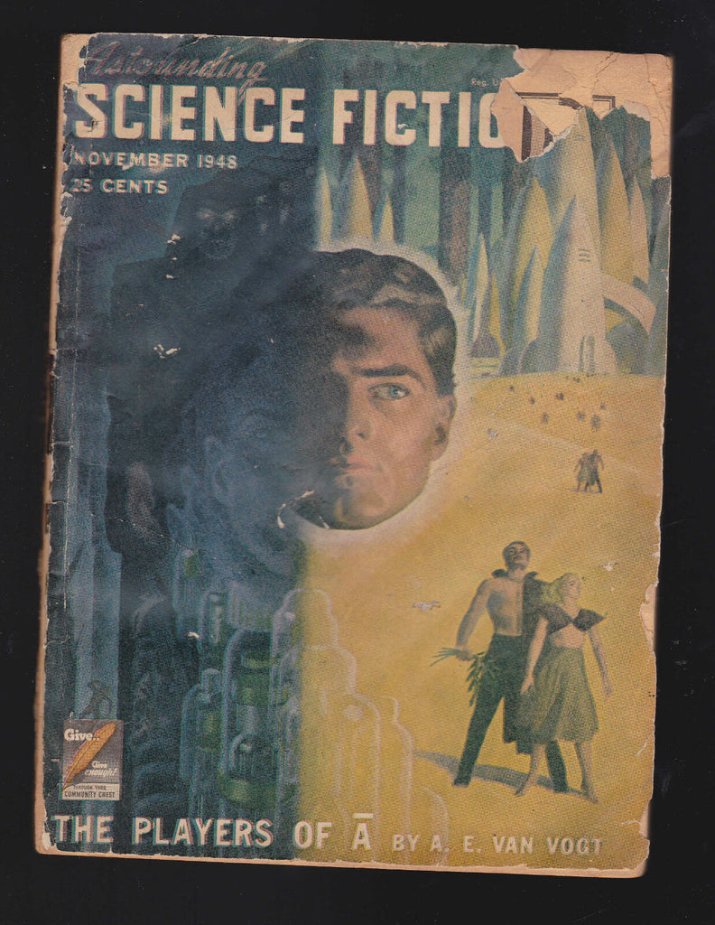 Nov 1948 Astounding Science Fiction- AE Van Vogt, Theodore Sturgeon