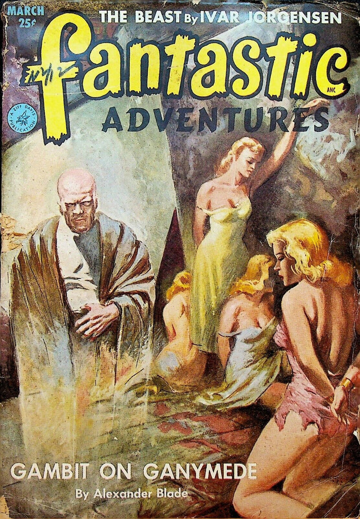 Fantastic Adventures March 1953 Last Issue Alexander Blade Ivar Jorgensen