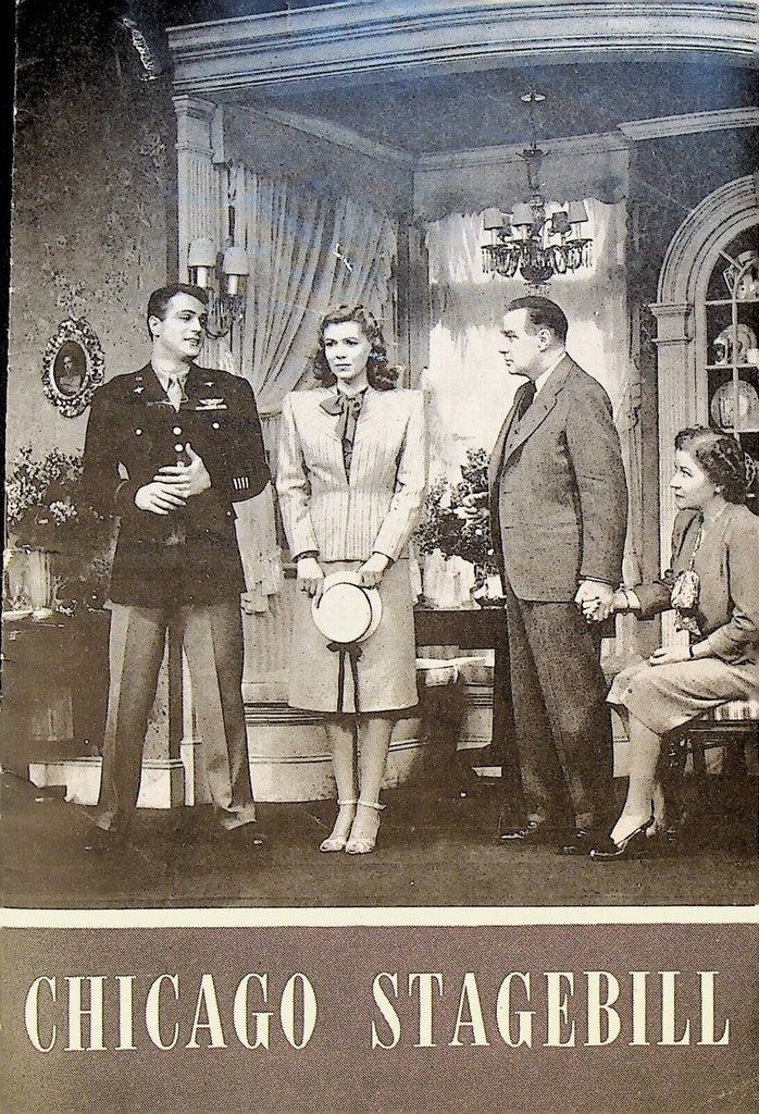 Dear Ruth Chicago Stagebill July 22 1945 William Harrigan Leona Powers