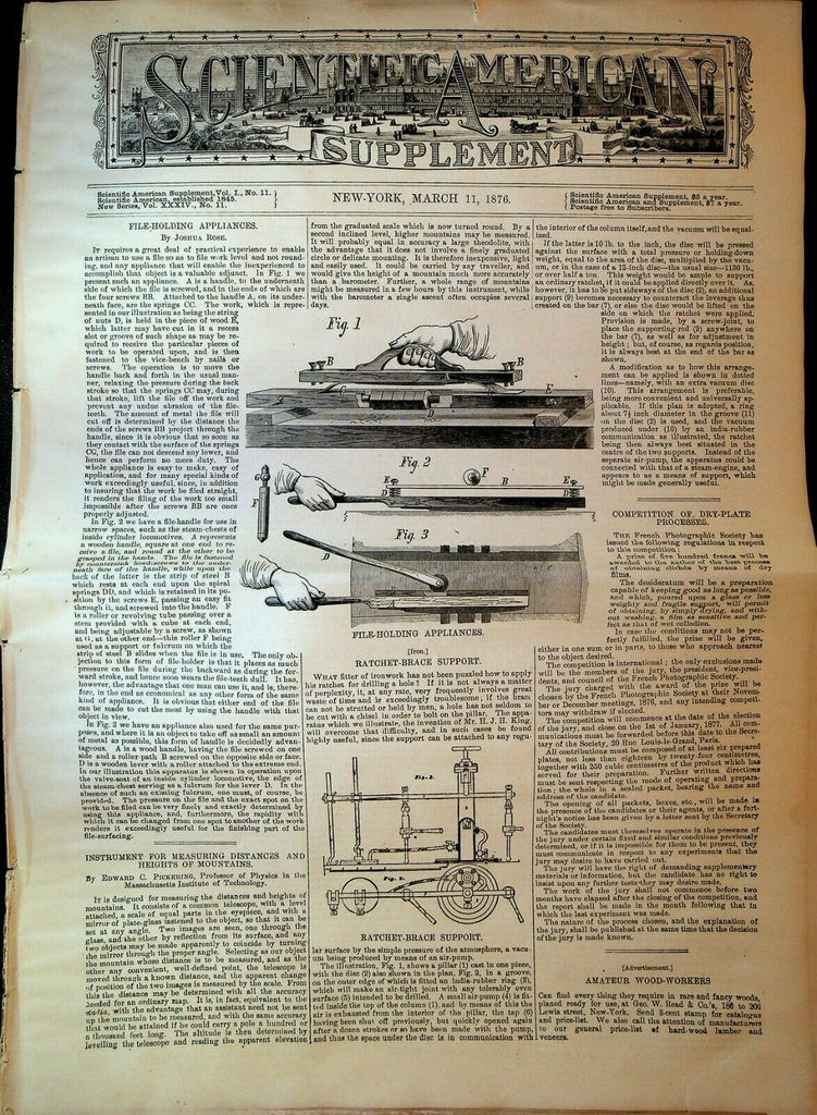 Scientific American Supplement March 11 1876 International Exhibition