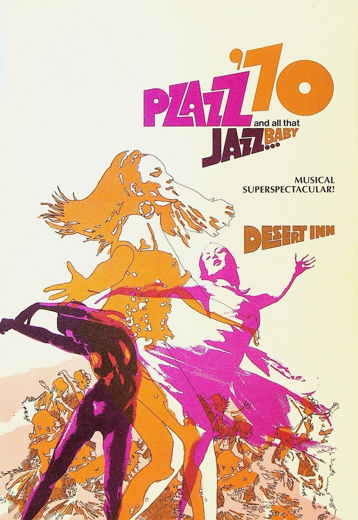 Pzazz And All That Jazz 70 Program Desert Inn Las Vegas