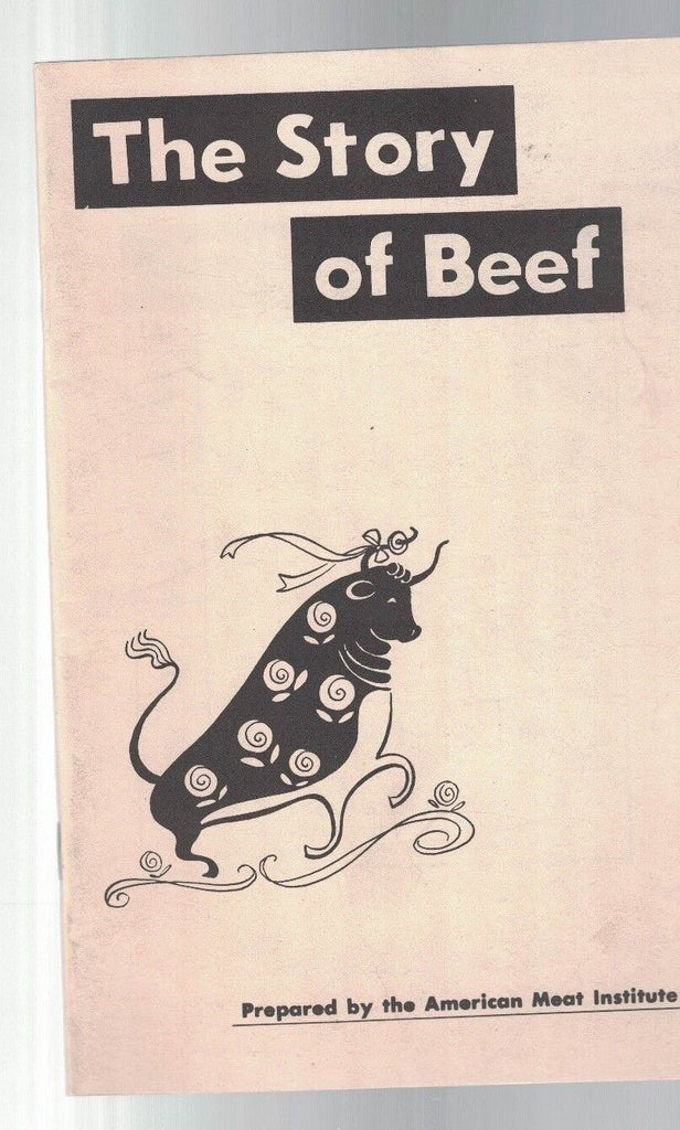 The Story of Beef American Meat Institute Booklet 1959