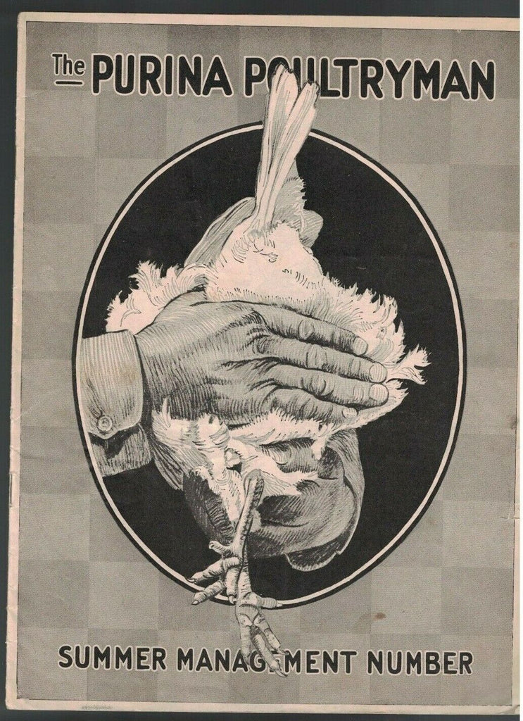 Ralston Purina Poultryman Magazine 1927 Summer Management Issue