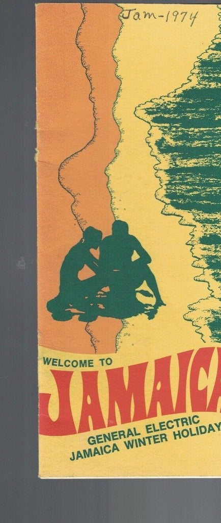 Welcome to Jamaica Brochure 1974 General Electric Holiday