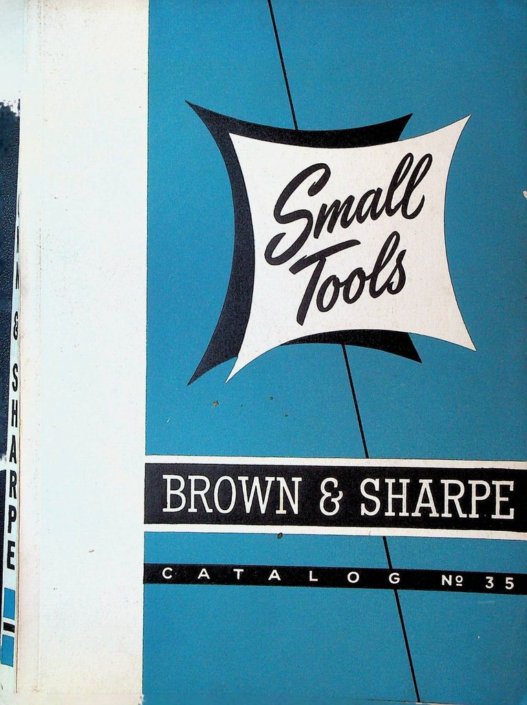 Brown & Sharpe Small Tools Catalog 35 1951 Gages Cutters Hobs Pumps Collets