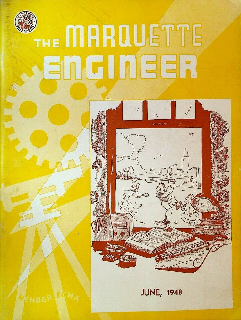 Marquette University Engineer Magazine June 1948 Aircraft Propellers