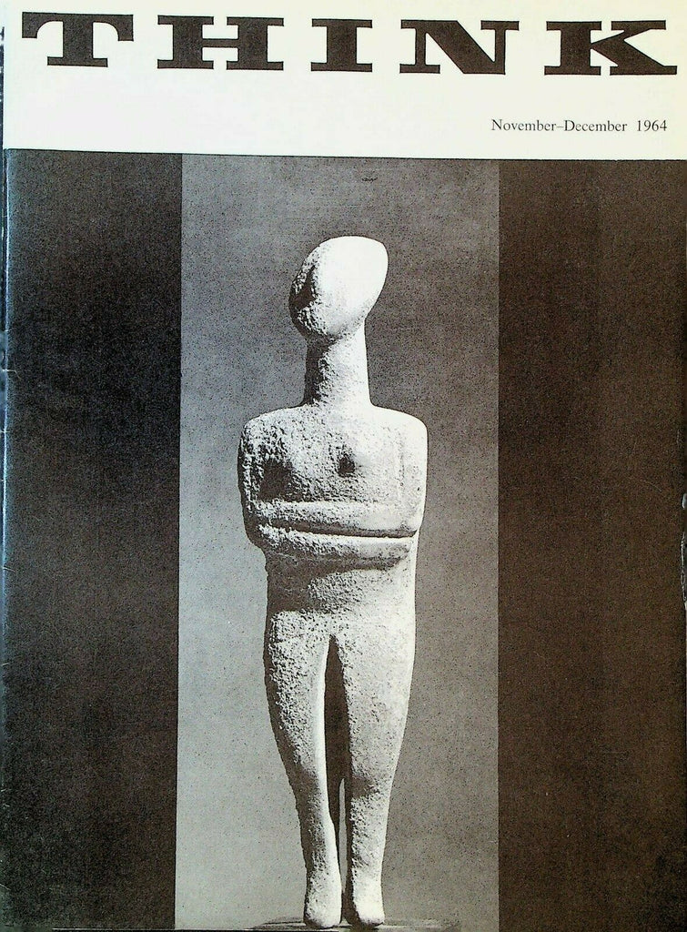 Think IBM Magazine November 1964 Willy Brandt Berlin Moon Rockets