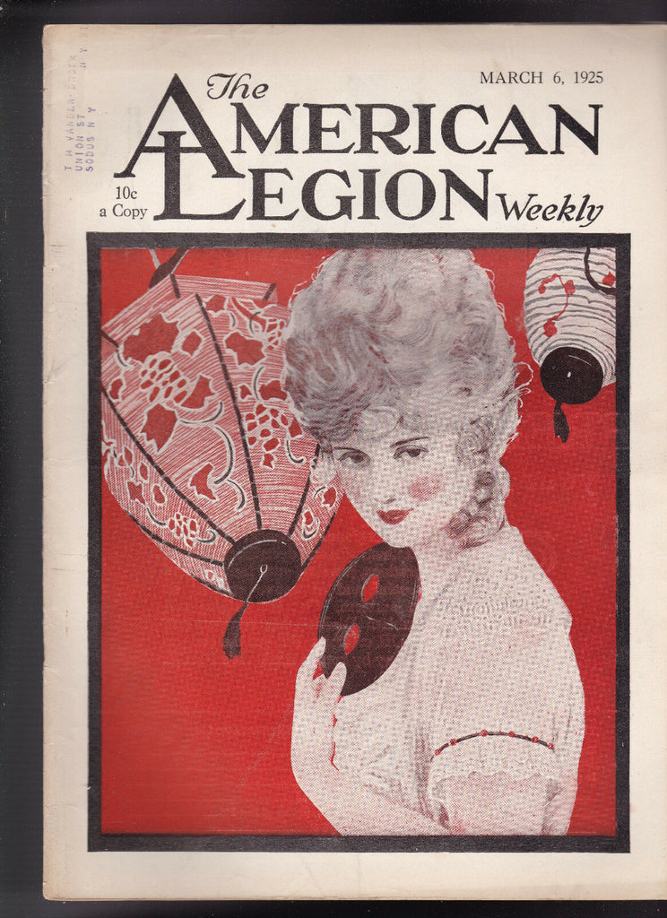 American Legion Magazine GH Mitchell Cover March 6 1925