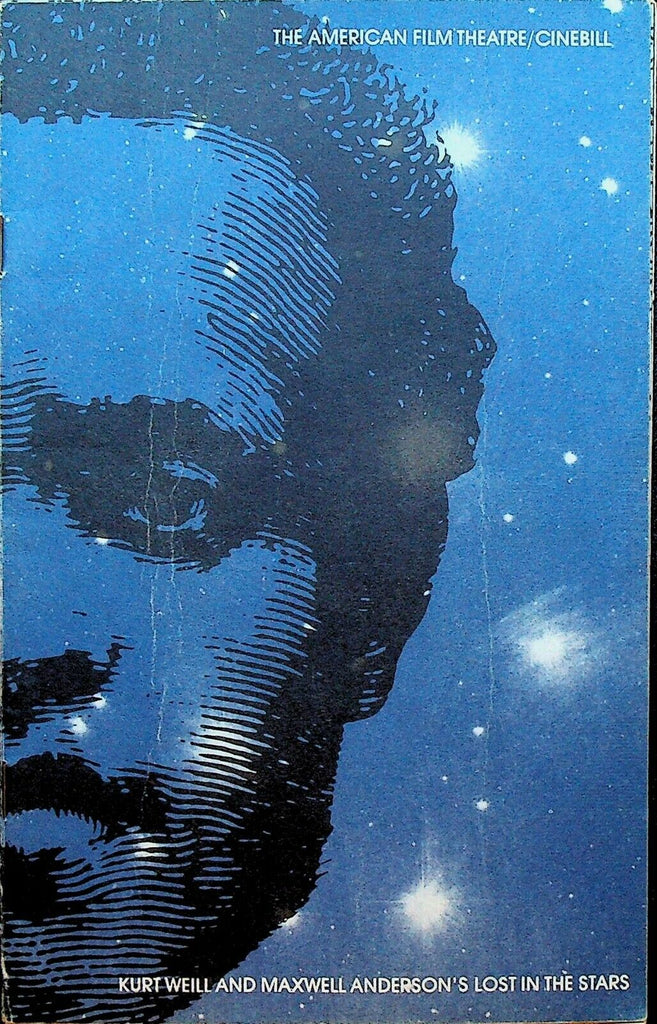 Kurt Weill & Maxwell Anderson's Lost in the Stars Cinebill #8 Paul Rogers