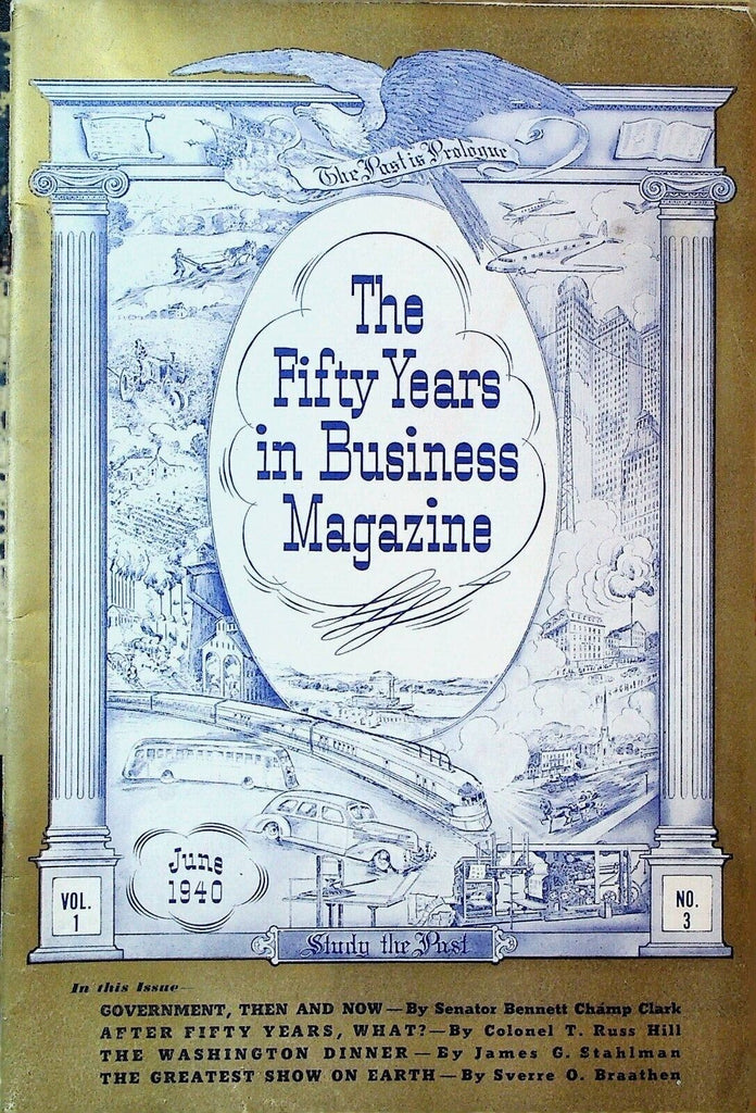 The Fifty Years in Business Magazine #3 June 1940 Ringling Brothers Circus