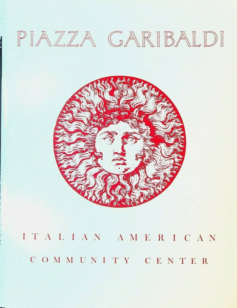 Piazza Garibaldi Italian American Community Center Program Rochester NY 1992