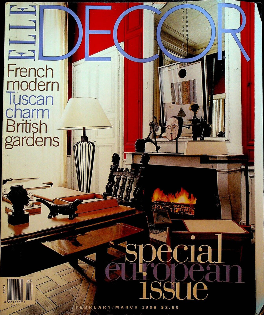 Elle Decor 57 February 1998 Silvano Marchetto Charles Jencks Joan Collins