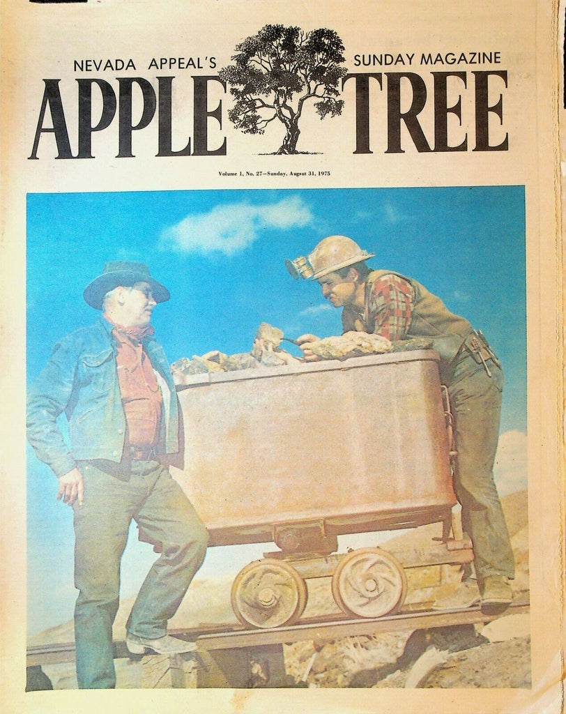 Nevada Appeal Apple Tree Magazine August 31 1975 Emory Frank Strode Mining