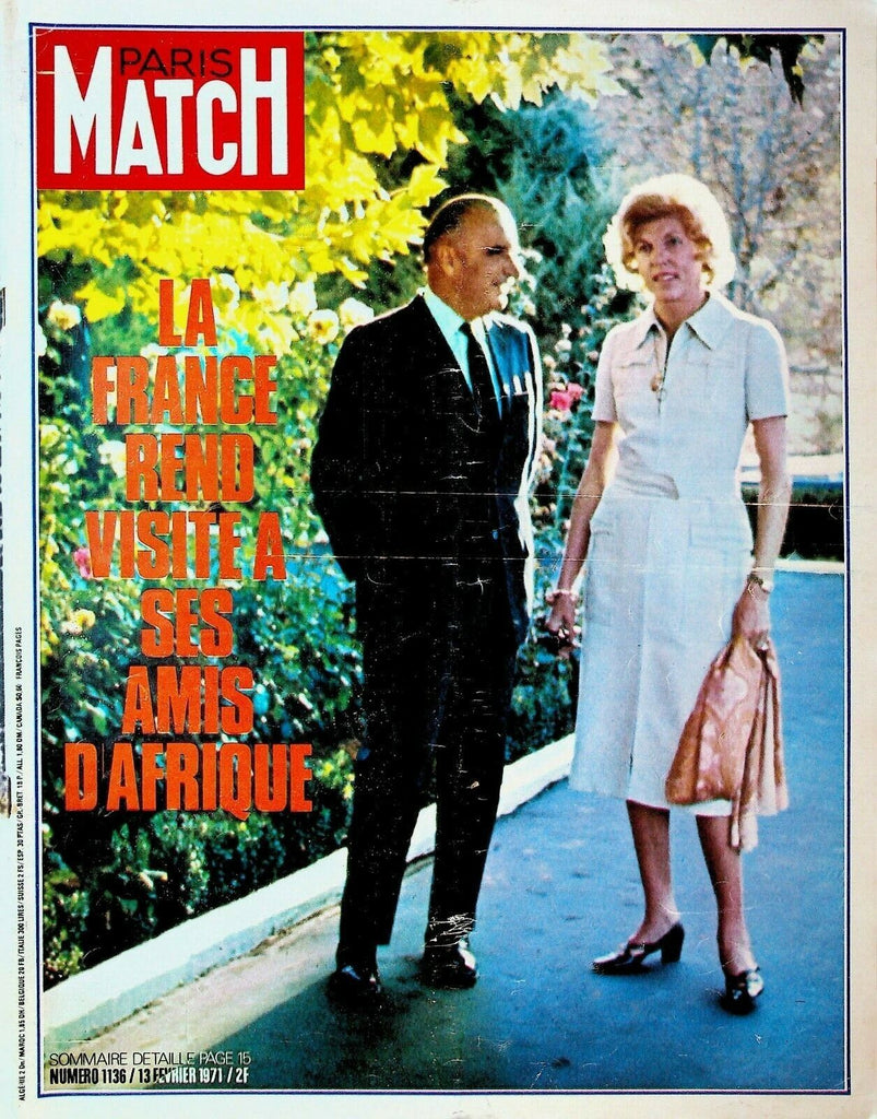 Paris Match February 13 1971 Marie Laforet Marisa Berenson NASA Catch-22