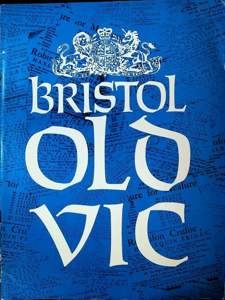 Bristol Old Vic William Shakespeare 1967 American Tour Program Hamlet Romeo