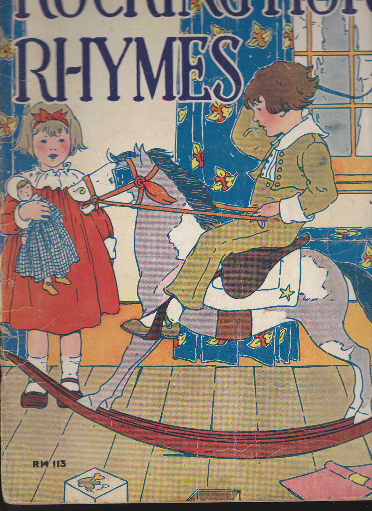 Rocking-Horse Rhymes by Leroy F Jackson (1918) Kids SC Book
