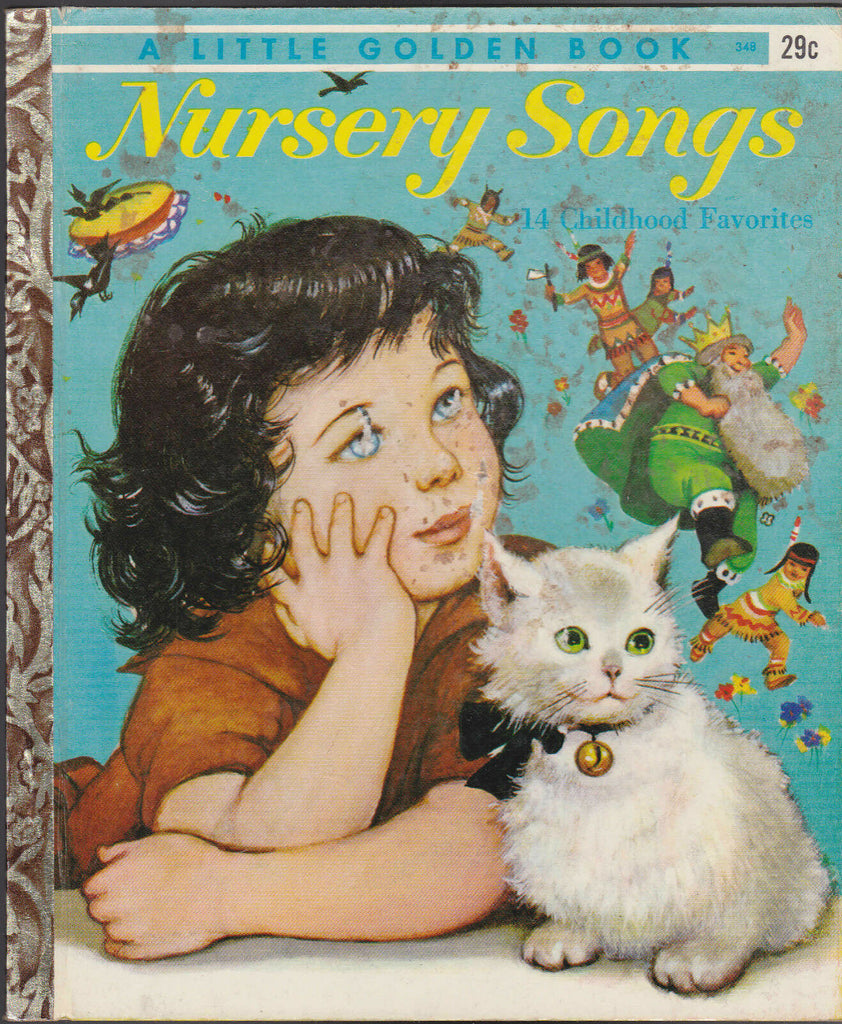 Nursery Songs Little Golden Book Children's Favorites #348 5th print