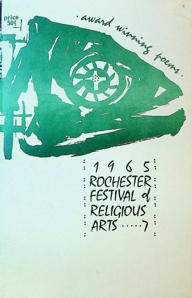 Rochester Festival of Religious Arts 1965 Award Winning Poetry Booklet NY