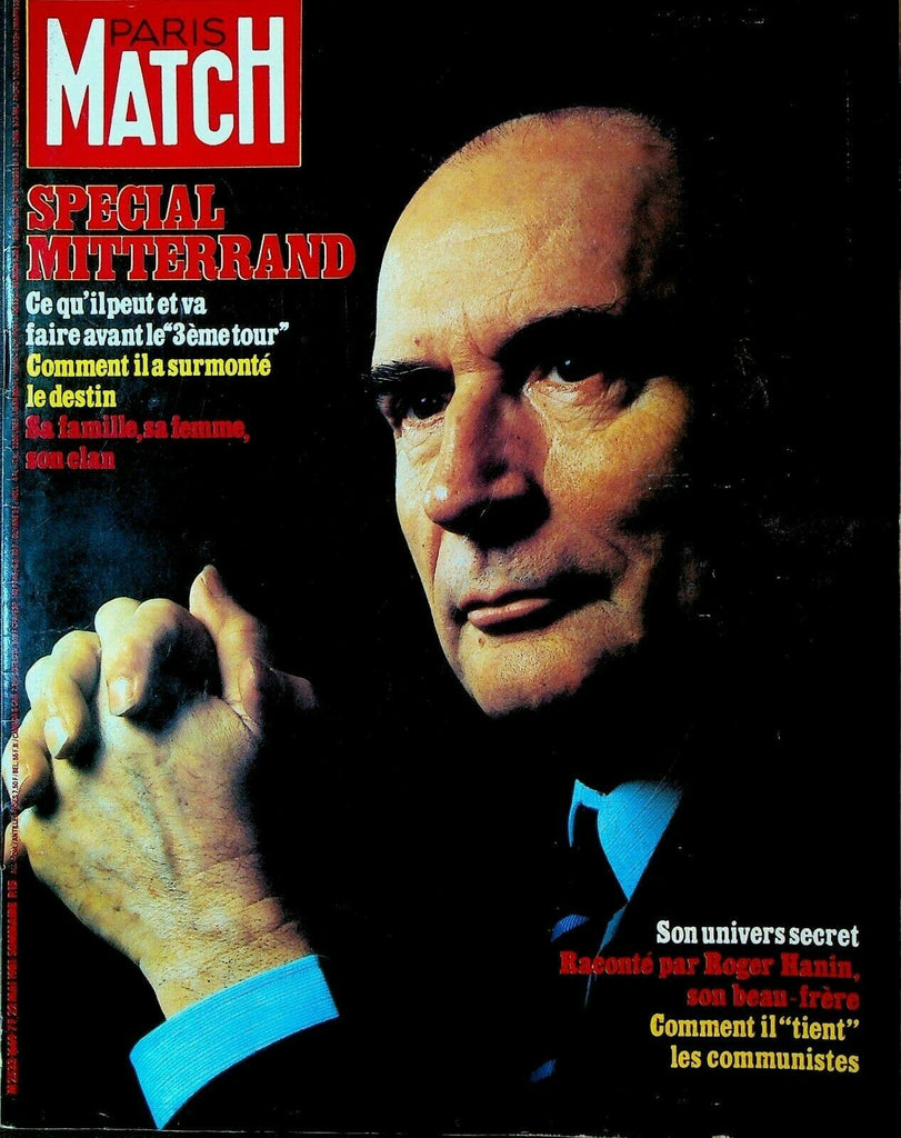 Paris Match May 22 1981 Francois Mitterand Prince Charles Princess Diana