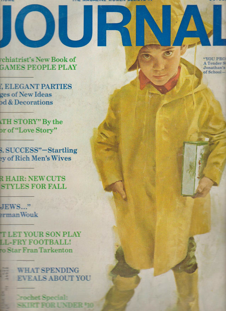 Ladies Home Journal October 1970 Fran Tarkenton Herman Wouk Sirhan Sirhan