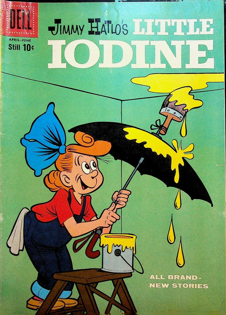 Little Iodine 48 Dell Comics 1960 Jimmy Hatlo Umbrella Painting Ceiling