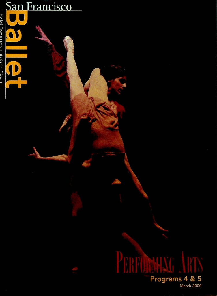 San Francisco Ballet Programs 4 & 5 March 2000 Beads of Memory Celts Bugaku