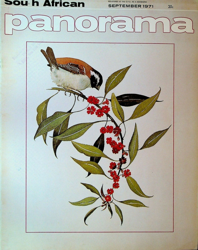 South African Panorama Magazine September 1971 Police Dogs Maurice van Essche
