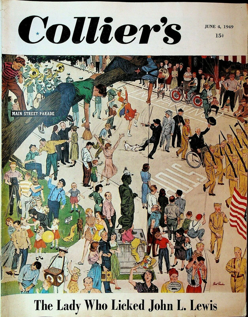 Collier's Magazine June 4 1949 Indianapolis 500 Joseph Rabushka Fred Irvin
