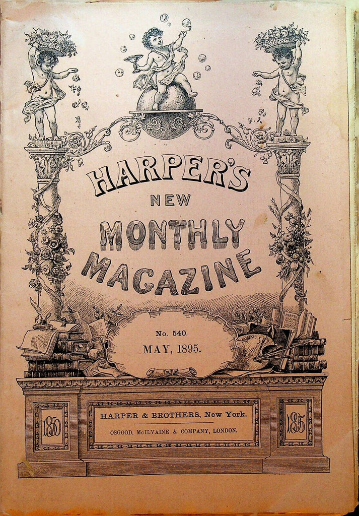 Harper's Monthly Magazine May 1895 Mississippi Thomas Hardy Japan