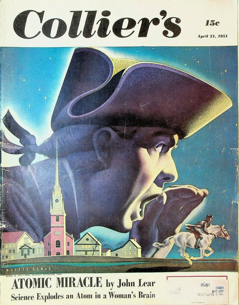Collier's Magazine April 21 1951 Ballet Umpire Bill Klem Jo Stafford SABRES MIGs