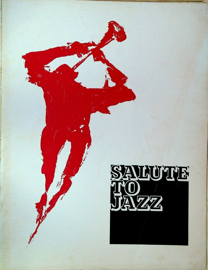 Salute to Jazz 1968 Program Dionne Warwick Duke Ellington Muddy Waters