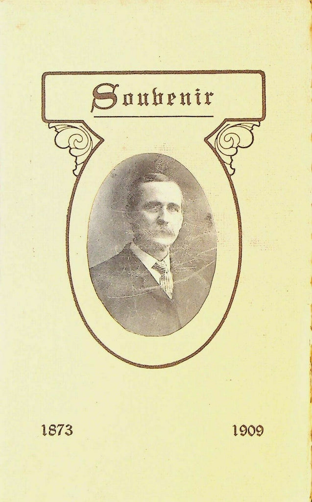 Ten Broeck Academy Alumni Association Annual Banquet Program 1909 Franklinville