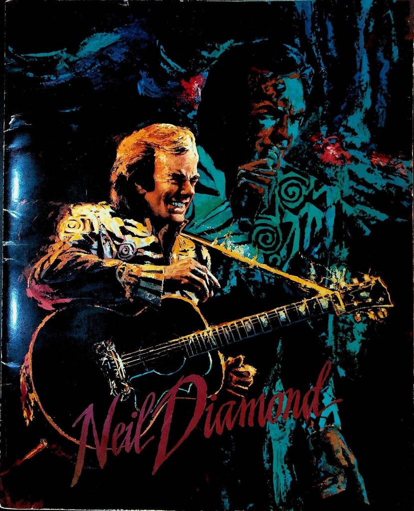 Neil Diamond Souvenir Concert Program 1991