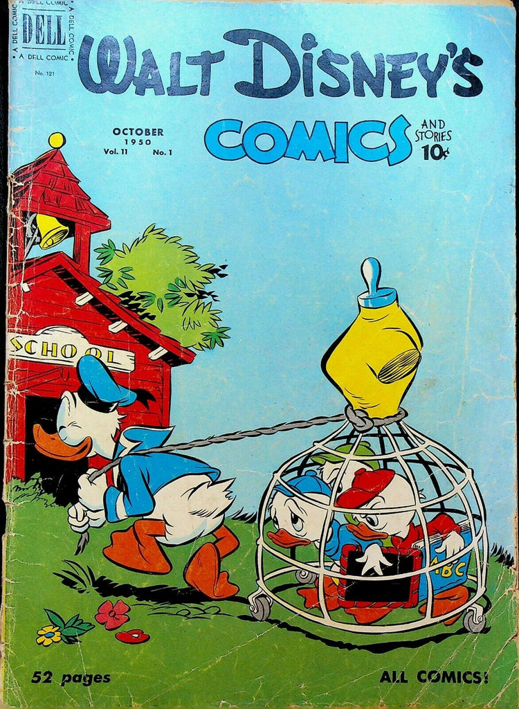Walt Disney's Comics & Stories 121 Dell Comics 1950 Dress Form Donald Duck