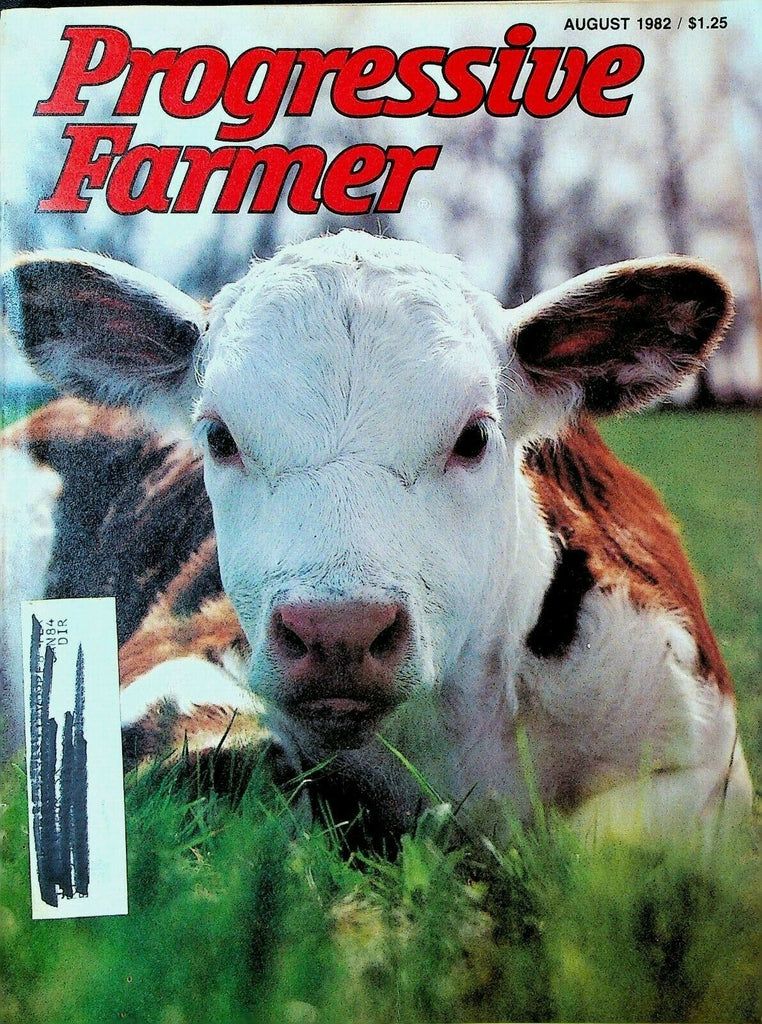 Progressive Farmer August 1982 Robert Jumper Tractor Crawley Herd