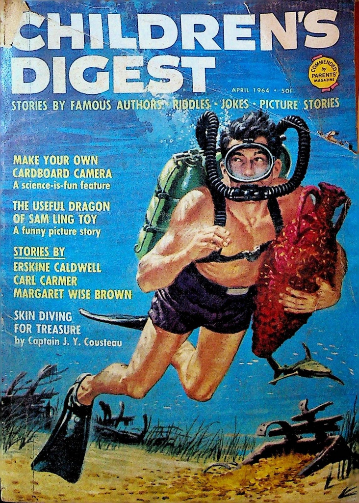 Children's Digest Magazine April 1964 Margaret Wise Brown Ed Valigerski