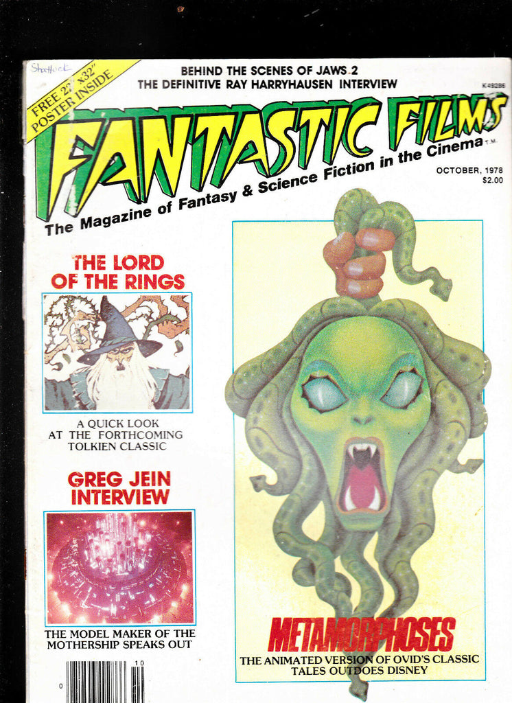 Fantastic Films Magazine The Lord of the Rings Greg Jein  October 1978