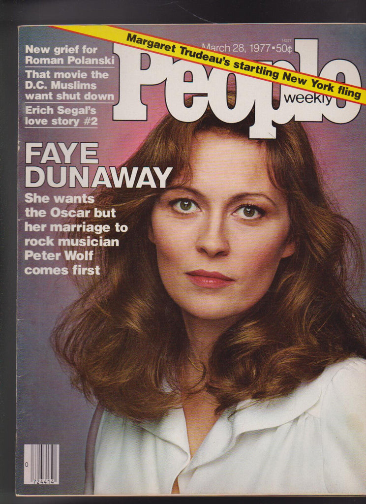 People Magazine Faye Dunaway Erich Segal Roman Polanski March 28 1977 Free S/H