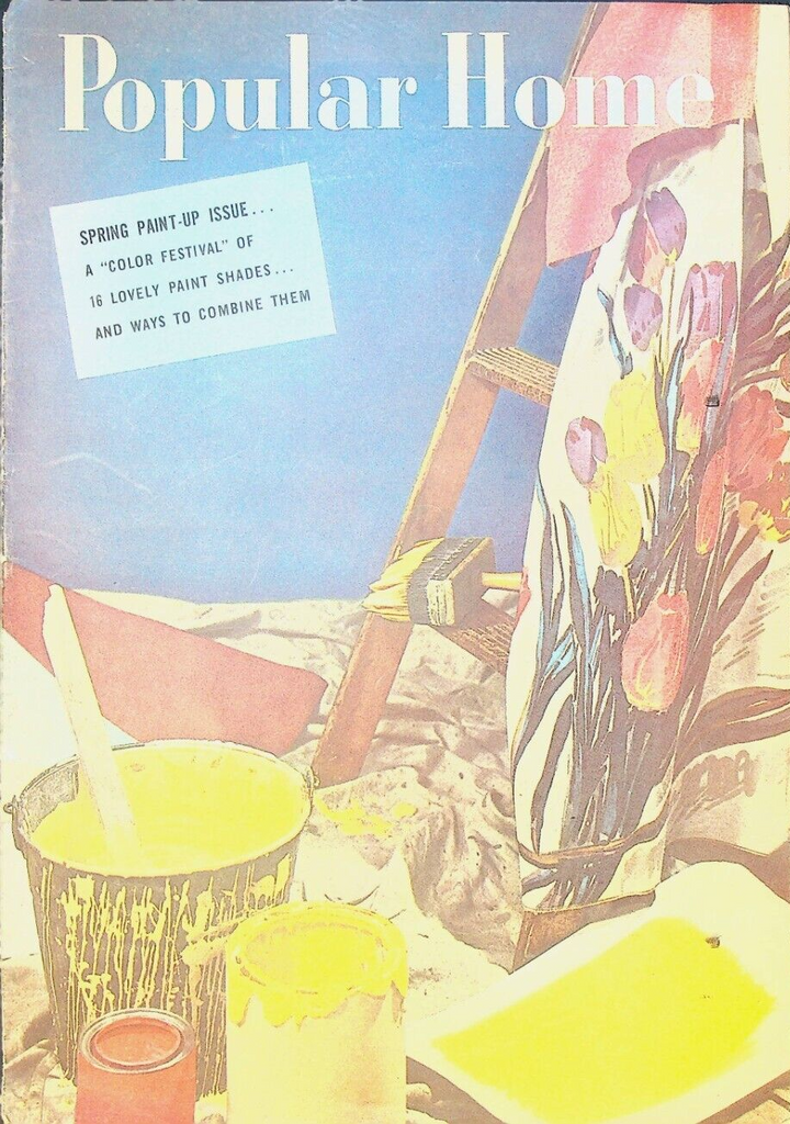 Popular Home Magazine 1945 Porter Lumber Morenci Michigan