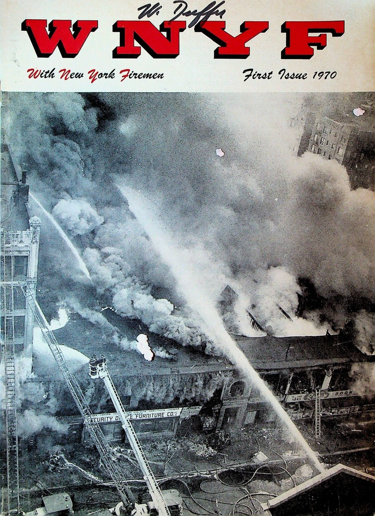 WNYF With New York Firemen Magazine 1Q 1970 Alcoholism Chaplain Thompson
