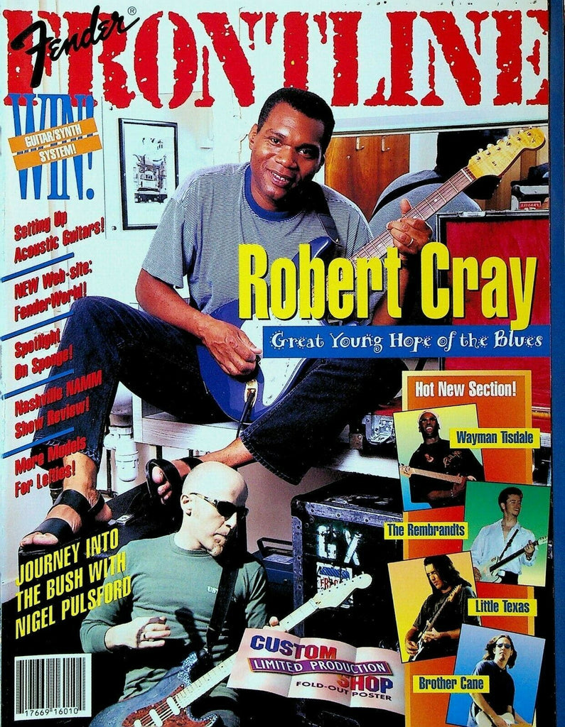 Fender Guitar Frontline Magazine #17 Fall 1995 Robert Cray Wayman Tisdale